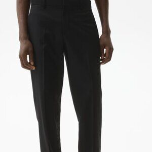 H & M Regular Fit Black Dress Pants